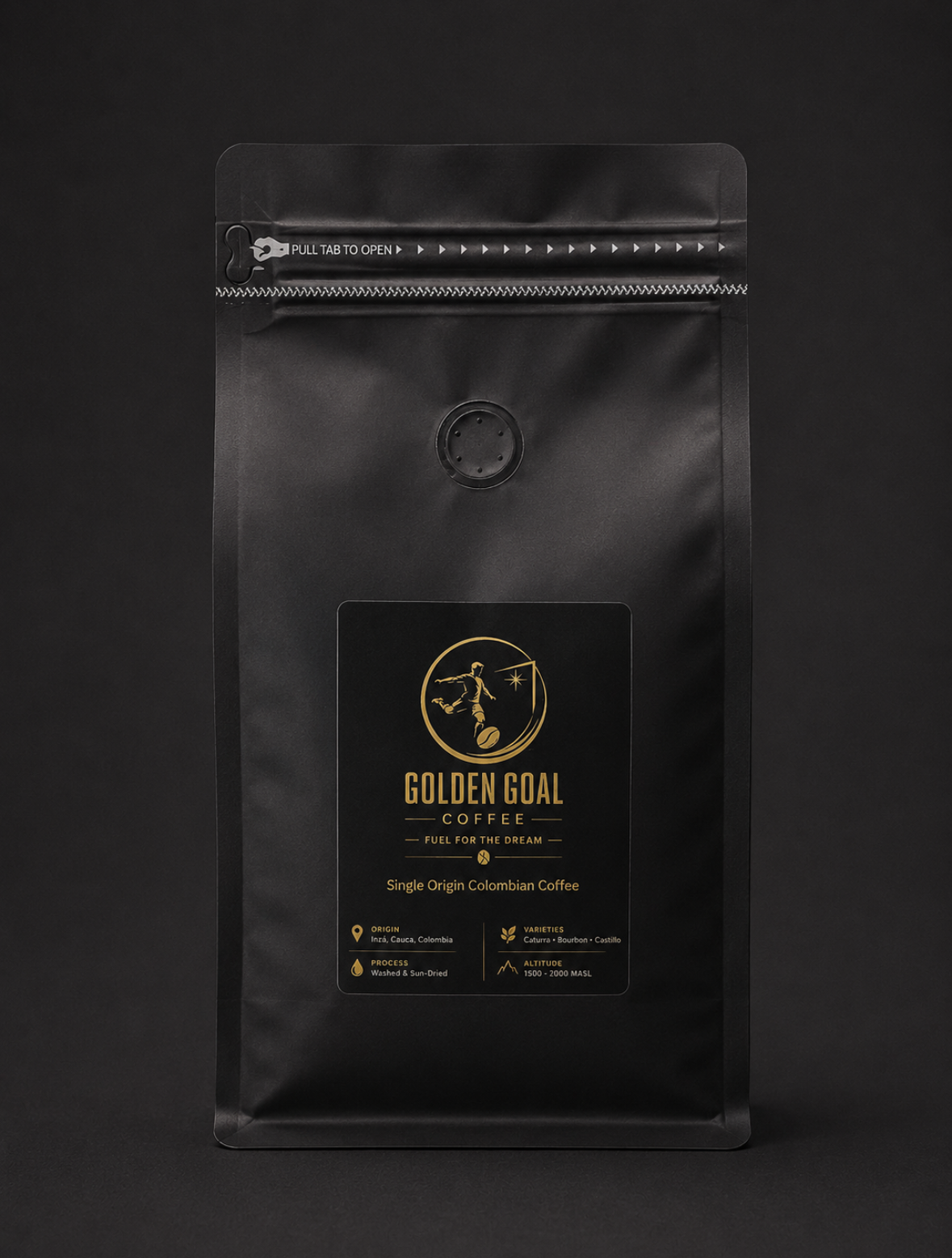 Golden Goal 12oz Coffee Bag